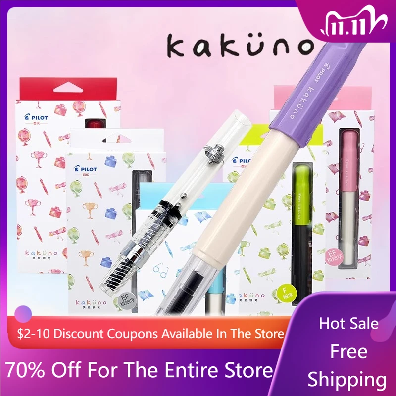 Japanese Student Stationery PILOT KaKuno Transparent Pen School Practice FKA-1SR Blinking Smile Beginner Pen Classic Good Pen
Japanese Student Stationery PILOT KaKuno Transparent Pen School Practice FKA-1SR Blinking Smile Beginner Pen Classic Good Pen