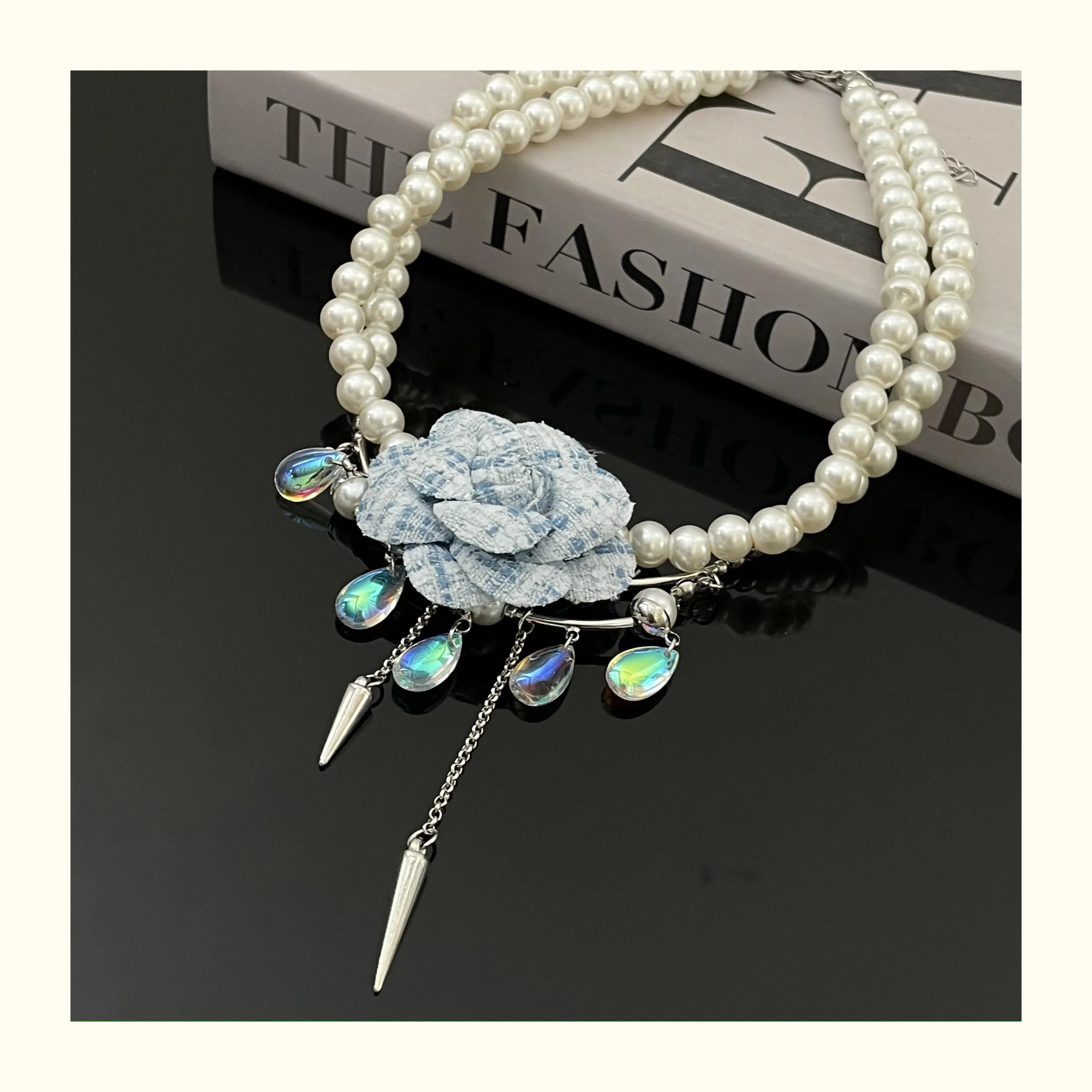 2024 Jewelry Flower Pearl Necklace For Women Choker Chain Wedding Party Chokers Jewelry Gift Sweater Chains
2024 Jewelry Flower Pearl Necklace For Women Choker Chain Wedding Party Chokers Jewelry Gift Sweater Chains