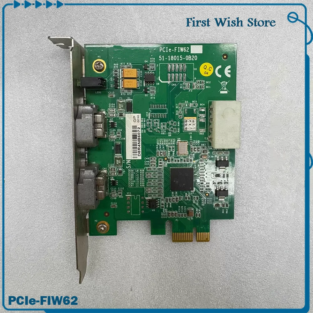 PCIe-FIW62 Video Capture Card 51-18015-0820
PCIe-FIW62 Video Capture Card 51-18015-0820
