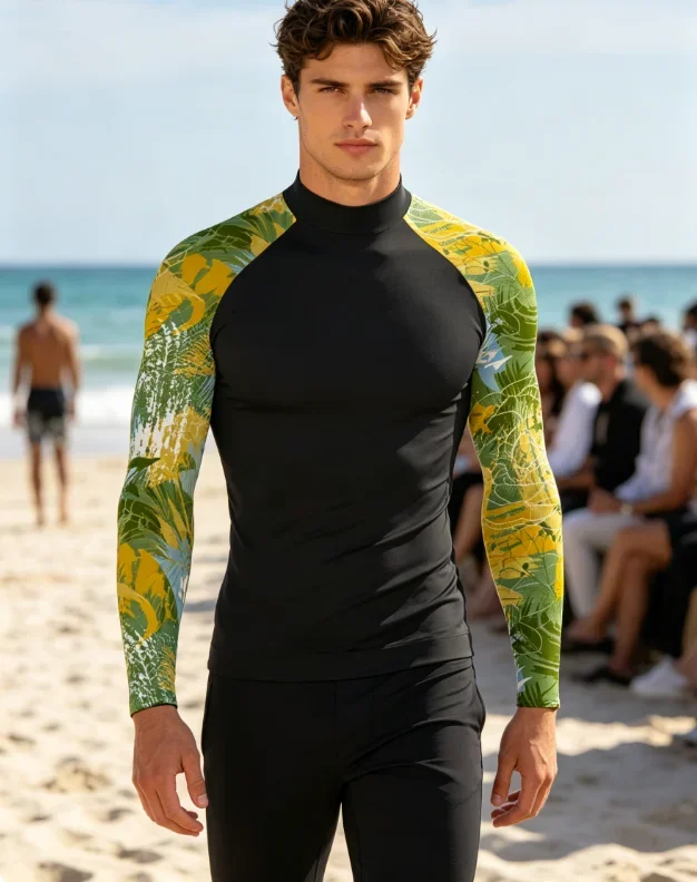 Men's Rash Guard Long Sleeve UPF 50+ UV Lightweight Sun Protection Swim Shirt for Outdoor Fishing Hiking Surf
Men's Rash Guard Long Sleeve UPF 50+ UV Lightweight Sun Protection Swim Shirt for Outdoor Fishing Hiking Surf