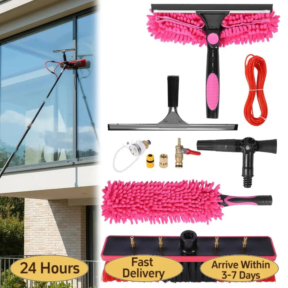 11pcs Adjustable Solar Panel Cleaning Kit Stainless Steel Solar Panel Cleaning Brush and Squeegee Lightweight
11pcs Adjustable Solar Panel Cleaning Kit Stainless Steel Solar Panel Cleaning Brush and Squeegee Lightweight