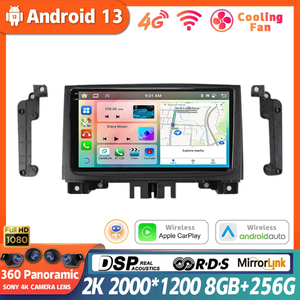 Android13 QLED For Mercedes Benz Sprinter For VW Crafter 2006 - 2016 Car Radio Auto CarPlay WIFI GPS Navigation No 2din Player
Android13 QLED For Mercedes Benz Sprinter For VW Crafter 2006 - 2016 Car Radio Auto CarPlay WIFI GPS Navigation No 2din Player