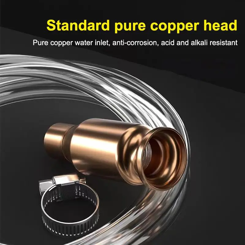 【MO】1PC Copper Siphon Refueling Gas Siphon Pump Fuel Water Shaker Siphon Safety Self Priming Hose Flexible Siphon Connector
【MO】1PC Copper Siphon Refueling Gas Siphon Pump Fuel Water Shaker Siphon Safety Self Priming Hose Flexible Siphon Connector