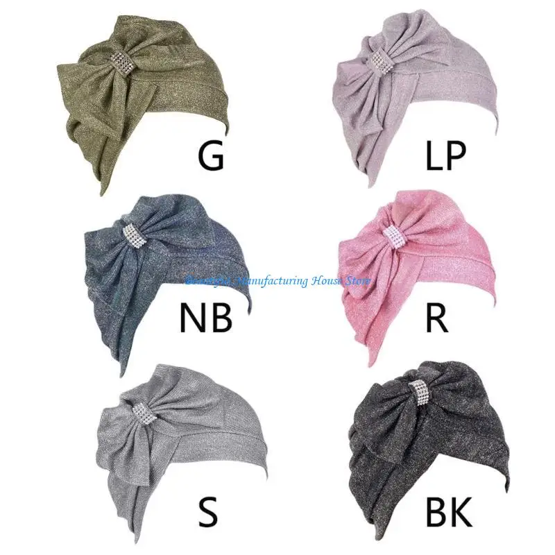 E56A Chemo for Head Scarf Hat Cap Ruched Turban Headwear Big Bowknot Beanie Hi
E56A Chemo for Head Scarf Hat Cap Ruched Turban Headwear Big Bowknot Beanie Hi