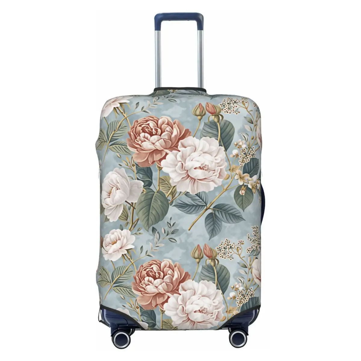 Muted Dusty Pink Sage Vintage Cottage Peony Floral Suitcase Cover Washable Luggage Protective Covers for 18-32 inch
Muted Dusty Pink Sage Vintage Cottage Peony Floral Suitcase Cover Washable Luggage Protective Covers for 18-32 inch