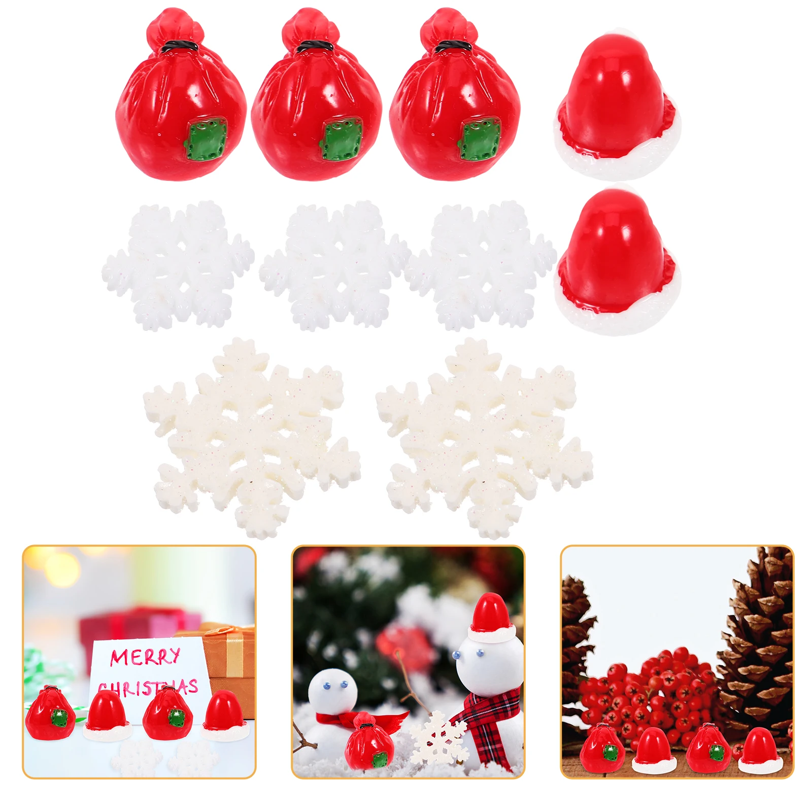 10 Pcs Landscape Ornament Christmas Decorations Snowmen Resin Crafts Desk Microlandschaft Accessories Garden Supplies
10 Pcs Landscape Ornament Christmas Decorations Snowmen Resin Crafts Desk Microlandschaft Accessories Garden Supplies