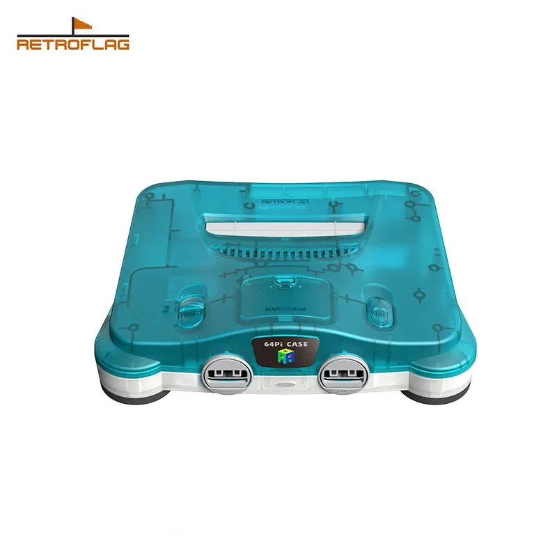 Retroflag 64Pi CASE for Raspberry Pi 5, N64 Style Retro Gaming Console Shell with Cooling Fan
Retroflag 64Pi CASE for Raspberry Pi 5, N64 Style Retro Gaming Console Shell with Cooling Fan
