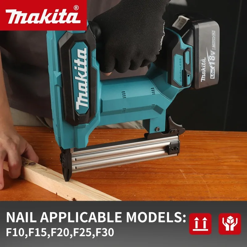 Makita Cordless,100-Nail Capacity, Ideal for Flooring, Shelving & DIY Wood Projects 18V Lithium-Ion Nail Gun, 6.0Ah Battery Tool
Makita Cordless,100-Nail Capacity, Ideal for Flooring, Shelving & DIY Wood Projects 18V Lithium-Ion Nail Gun, 6.0Ah Battery Tool