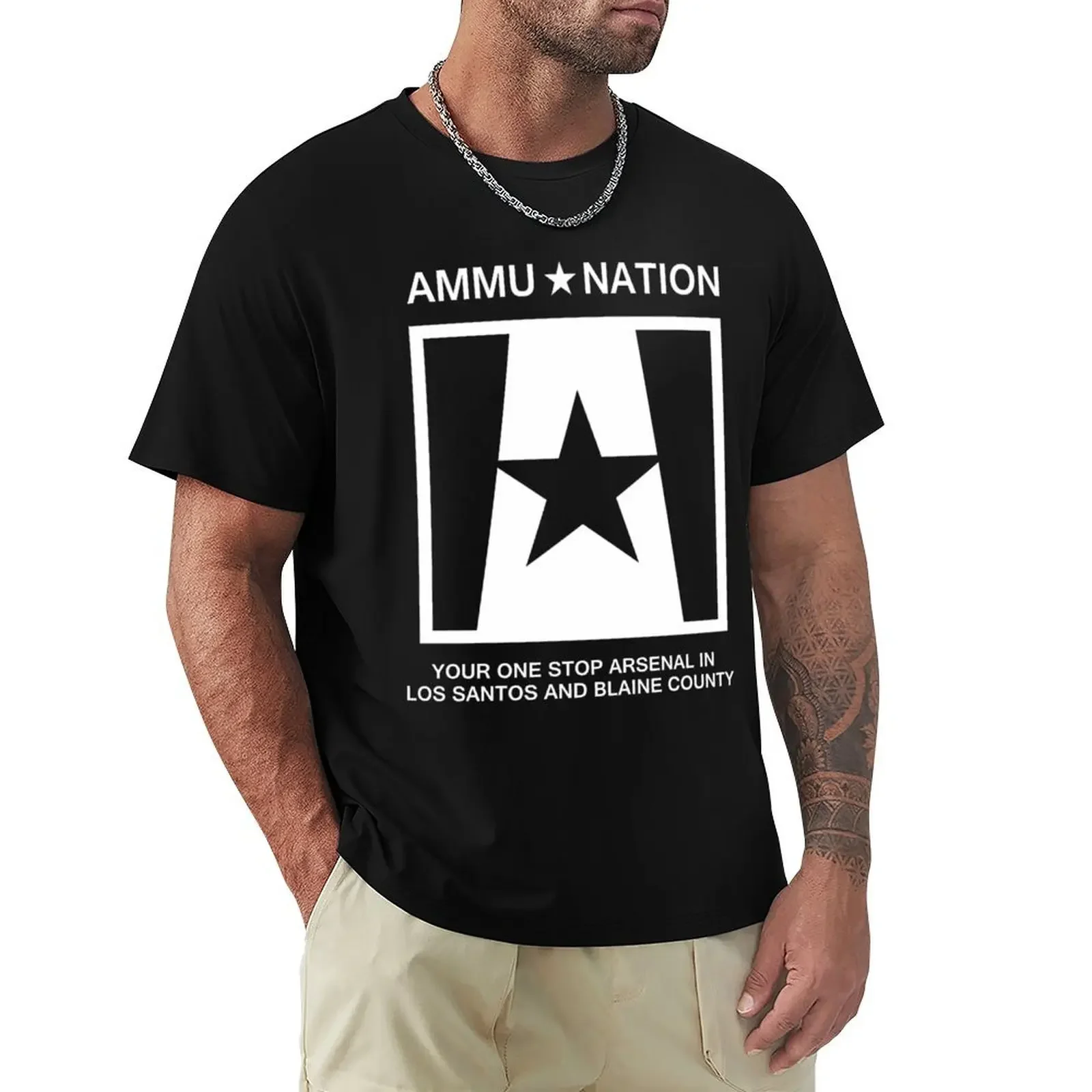 GTA V Inspired - Ammunation Gun Store \t T-Shirt customizeds aesthetic clothes plus sizes mens graphic t-shirts anime
GTA V Inspired - Ammunation Gun Store \t T-Shirt customizeds aesthetic clothes plus sizes mens graphic t-shirts anime