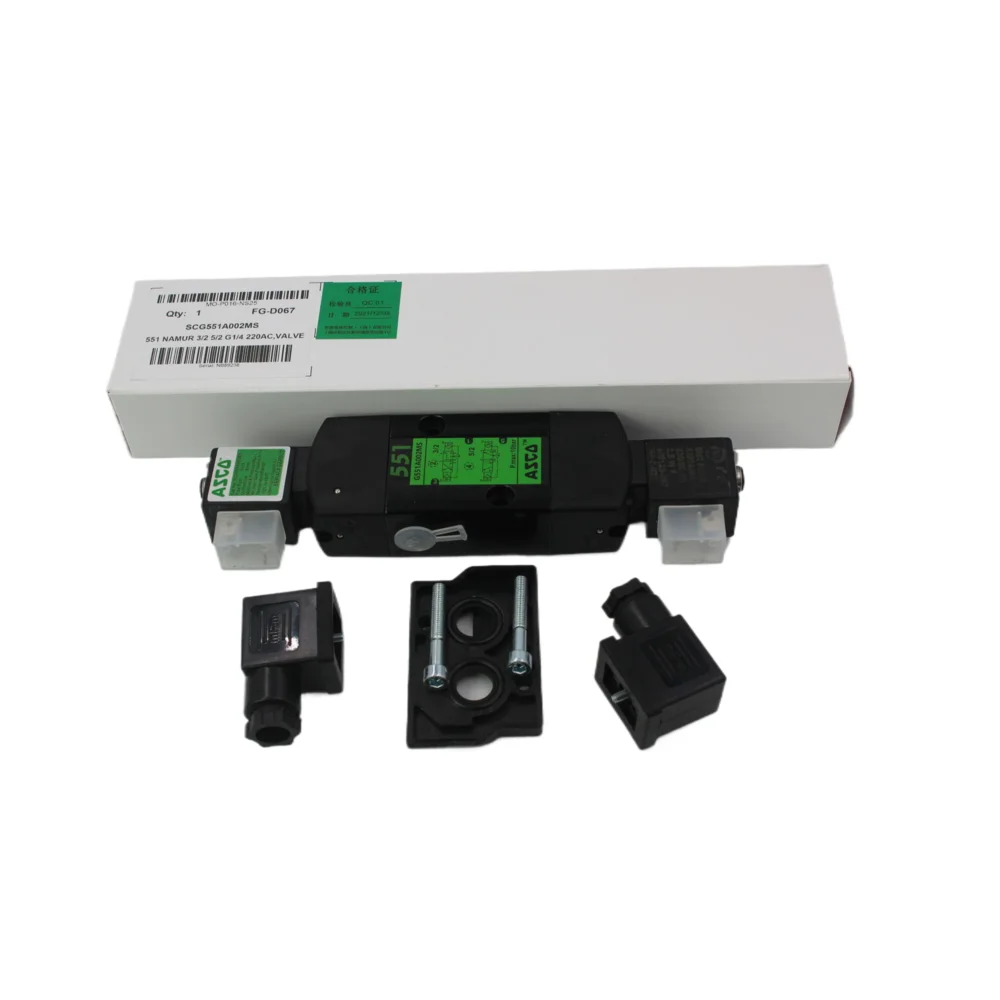 SCG531C002MS ASCO двойной соленоид G1/4 Шпульный клапан Соленоидный клапан
SCG531C002MS ASCO двойной соленоид G1/4 Шпульный клапан Соленоидный клапан