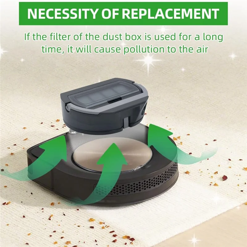 ABUF-Vacuum Cleaner Dust Box Accessories For Irobot Roomba S9 S9+ S9 Plus Vacuum Cleaner Accessories Replacement Parts
ABUF-Vacuum Cleaner Dust Box Accessories For Irobot Roomba S9 S9+ S9 Plus Vacuum Cleaner Accessories Replacement Parts