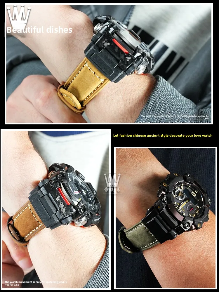 For Casio Big Mud King Second generation gwg-2000 Gwg-2040 modified genuine leather watch strap for men Wristband Accessories
For Casio Big Mud King Second generation gwg-2000 Gwg-2040 modified genuine leather watch strap for men Wristband Accessories