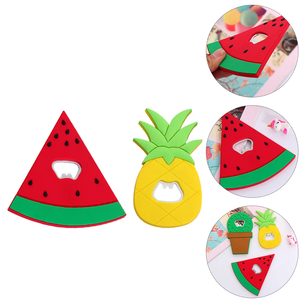 2 Pcs Fruit Shape Bottle Opener Heavy Duty Soft Rubber Beer Cartoon Hand Tool for Party Outdoor Storage Space Saving
2 Pcs Fruit Shape Bottle Opener Heavy Duty Soft Rubber Beer Cartoon Hand Tool for Party Outdoor Storage Space Saving