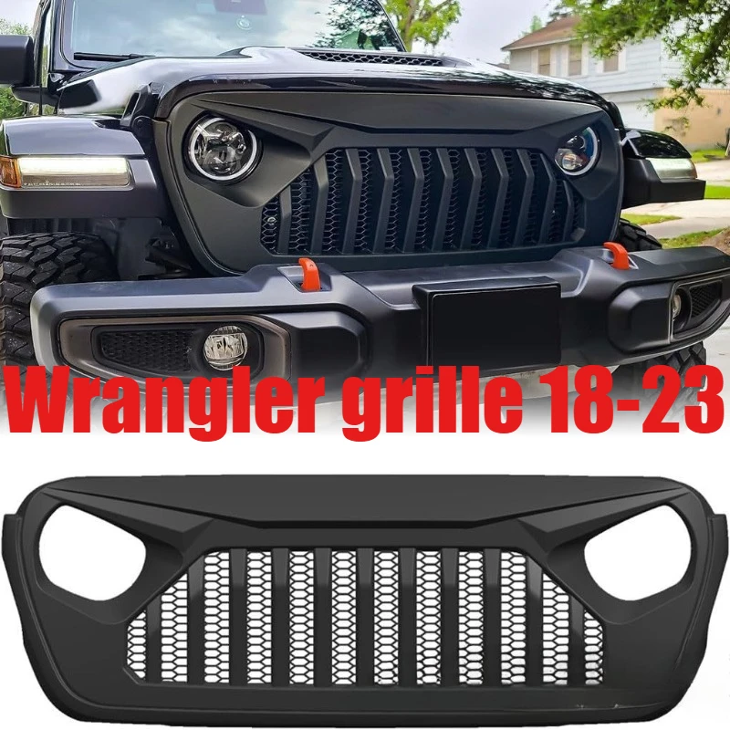 Suitable for Jeep Wrangler grille 08-23 Front Racing Grille Grill Mask Cover Trims Front Hood Grills
Suitable for Jeep Wrangler grille 08-23 Front Racing Grille Grill Mask Cover Trims Front Hood Grills