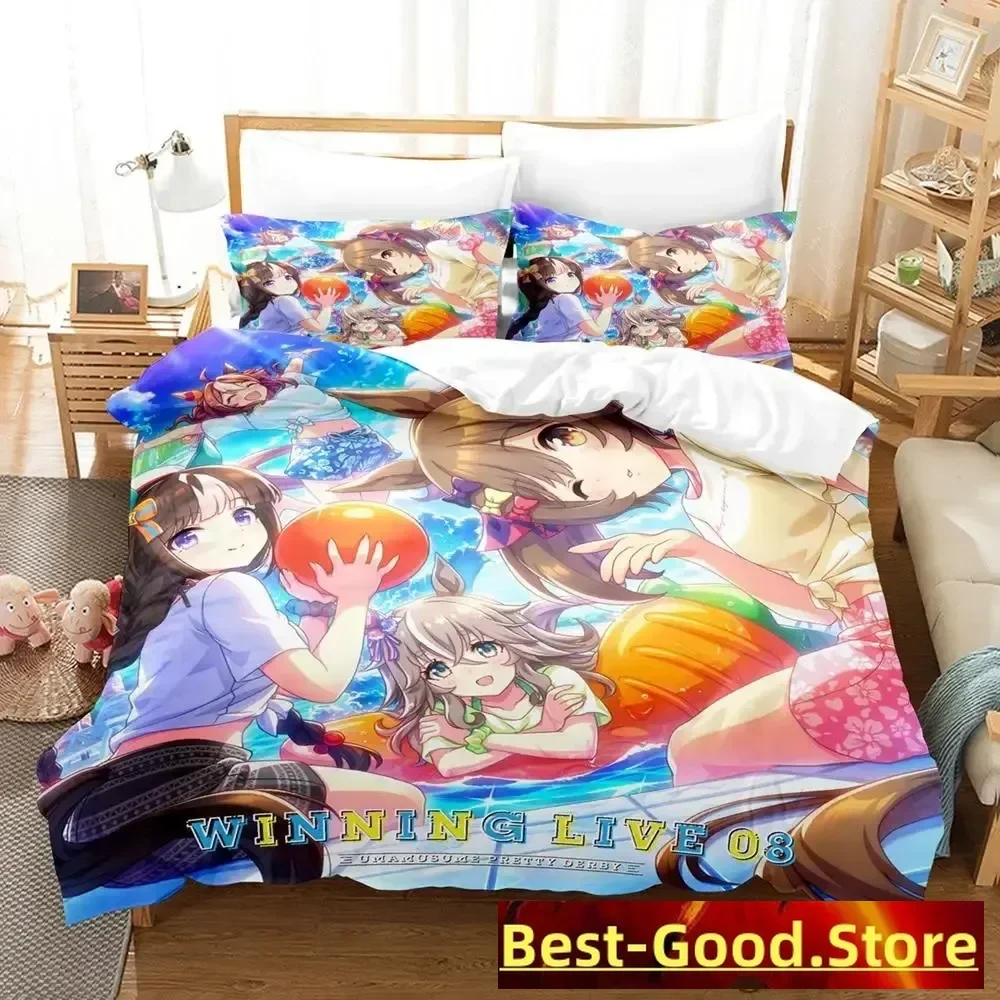 2023 Pretty Derby Bedding Set Single Twin Full Queen King Size Bed Set Adult Kid Bedroom Duvetcover Sets Anime parure de lit Bed
2023 Pretty Derby Bedding Set Single Twin Full Queen King Size Bed Set Adult Kid Bedroom Duvetcover Sets Anime parure de lit Bed