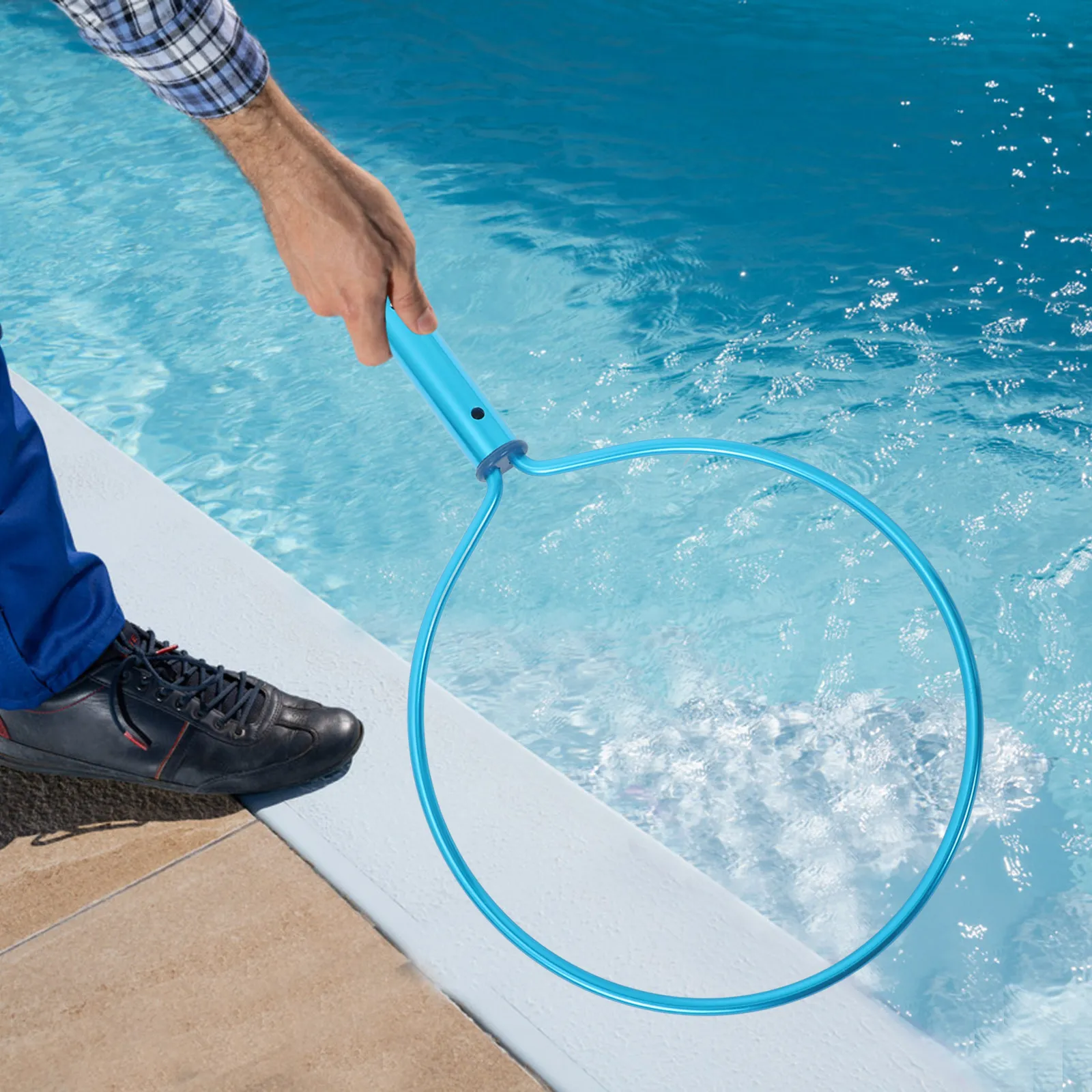 Telescopic Pool Rescue Hook Pole Aluminum Reinforced Lifesaving Hook Adjustable Length for Pool Safety Emergency Rescue Swimming
Telescopic Pool Rescue Hook Pole Aluminum Reinforced Lifesaving Hook Adjustable Length for Pool Safety Emergency Rescue Swimming