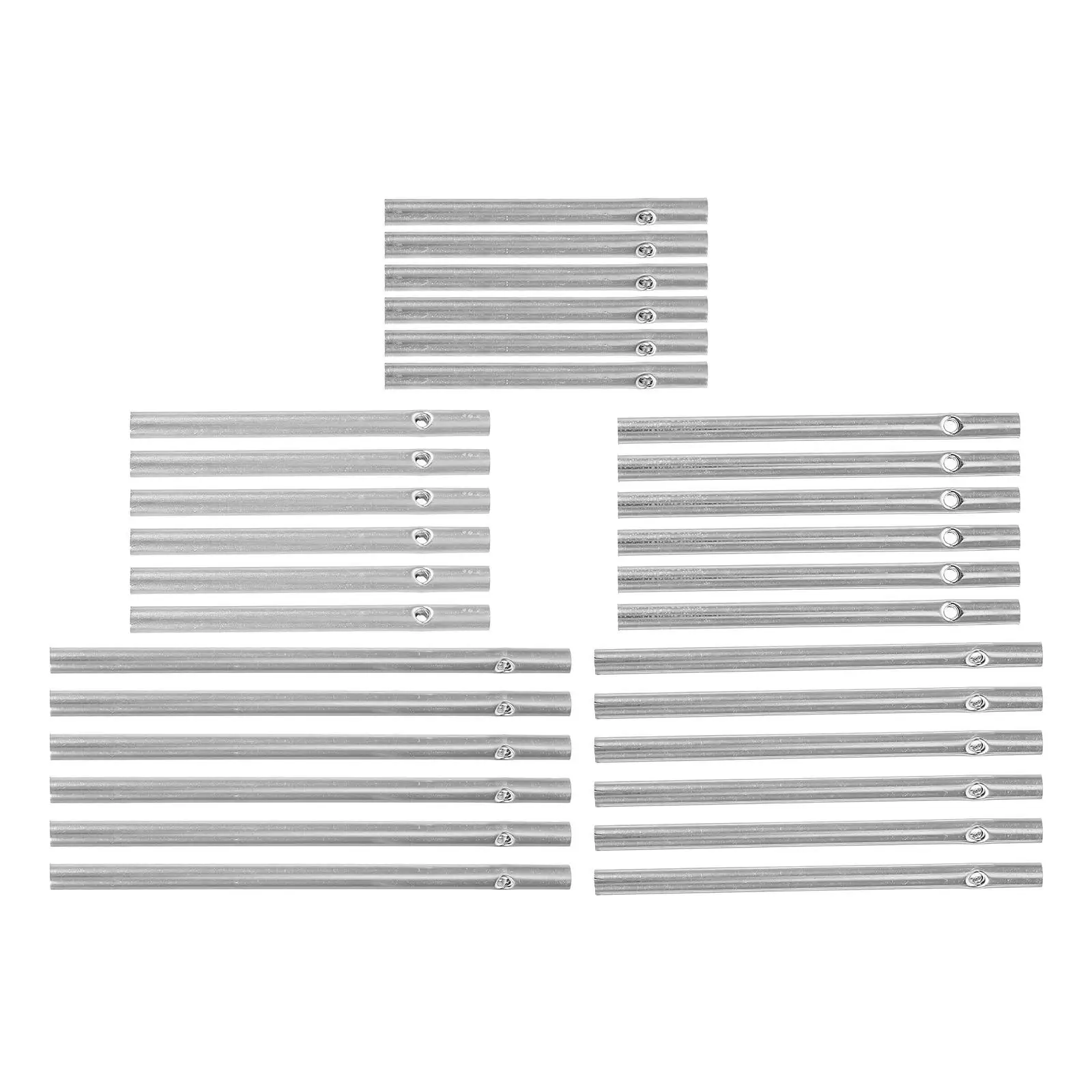 Silver Tone Aluminum Tubes Wind Chimes Kit Craft Material Garden Outdoor Decorations Empty Tube Set for Home
Silver Tone Aluminum Tubes Wind Chimes Kit Craft Material Garden Outdoor Decorations Empty Tube Set for Home