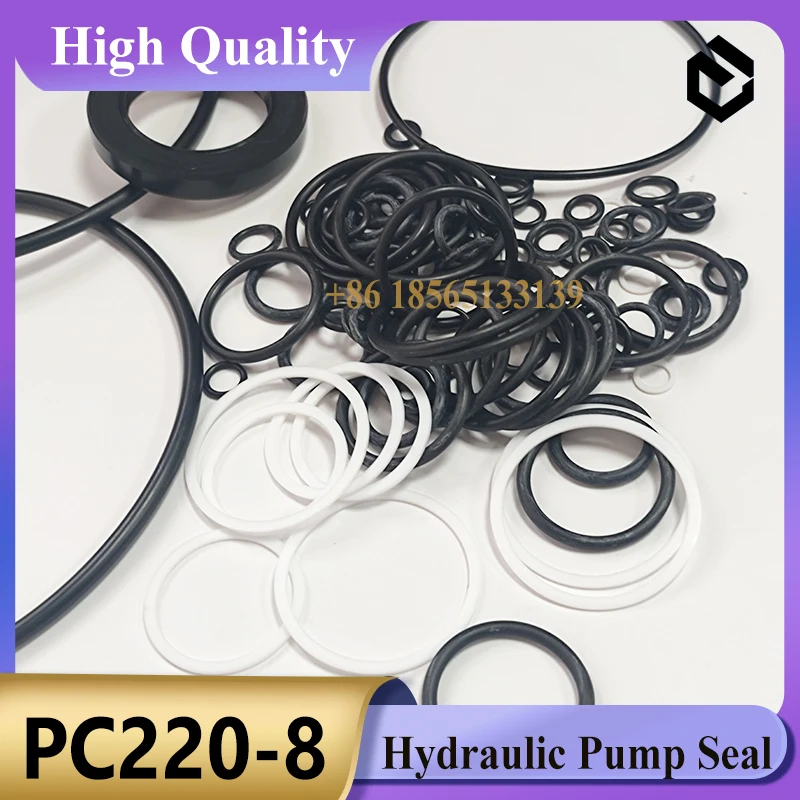PC220-8 PC300-3 PC300-5 PC300-6 PC300-7 Hydraulic Pump Seal Kit Excavator Repair Seal Kit Oil Seal Kit for Komatsu Excavator
PC220-8 PC300-3 PC300-5 PC300-6 PC300-7 Hydraulic Pump Seal Kit Excavator Repair Seal Kit Oil Seal Kit for Komatsu Excavator