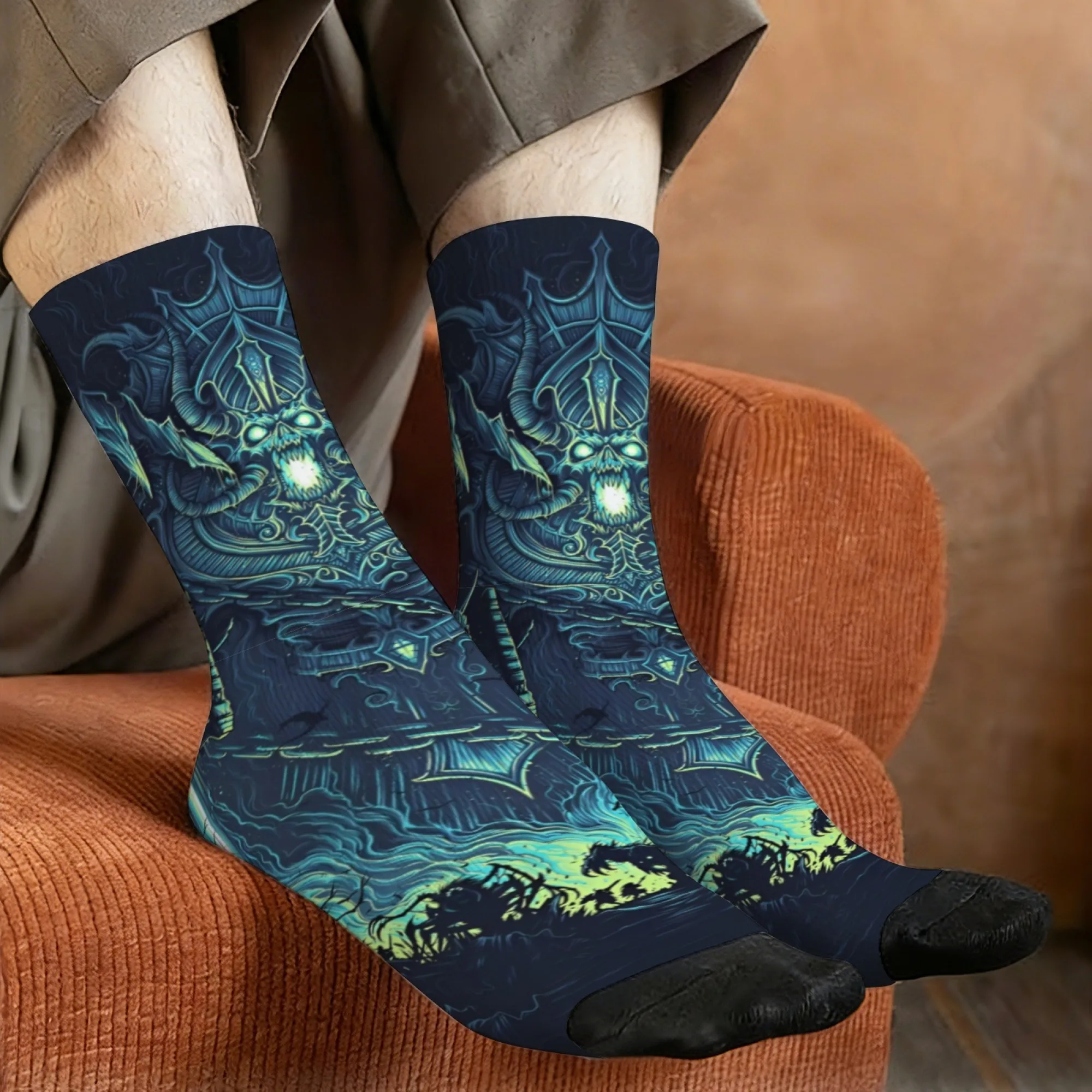 Novel Harajuku Retro Cthulhu Dark Abyss Ancient God Print Men's Socks Comfortable Breathable Non-Slip Socks Crazy Party Gift
Novel Harajuku Retro Cthulhu Dark Abyss Ancient God Print Men's Socks Comfortable Breathable Non-Slip Socks Crazy Party Gift