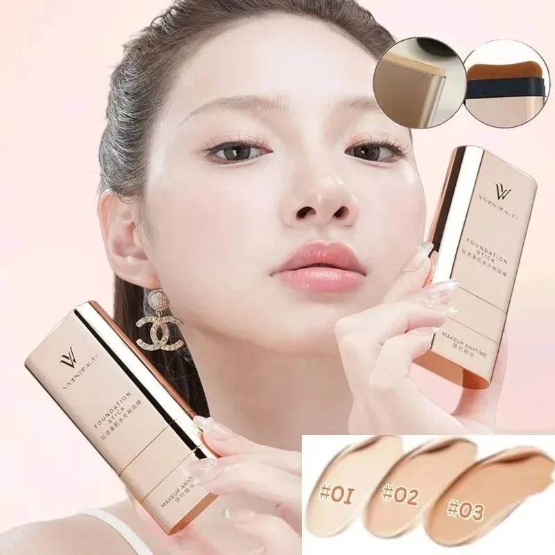 VV Double-Head Foundation Stick - Transparent Light Concealer That Brightens Skin Tone Waterproof Long-Lasting Cream for Makeup
VV Double-Head Foundation Stick - Transparent Light Concealer That Brightens Skin Tone Waterproof Long-Lasting Cream for Makeup