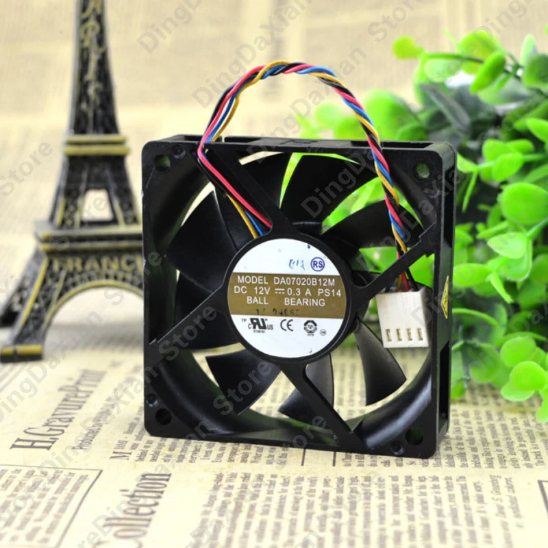 d 1PCS For AVC DA07020B12M | 70×70×20mm 12V 0.30A 7CM 4-Wire Axial Fan
d 1PCS For AVC DA07020B12M | 70×70×20mm 12V 0.30A 7CM 4-Wire Axial Fan