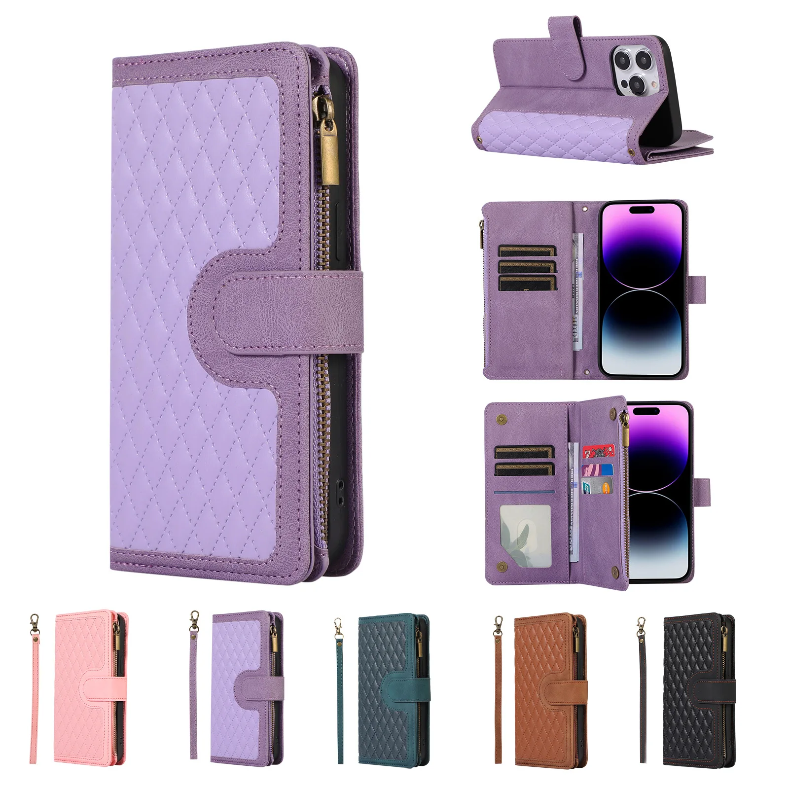 Crossbody Leather 9 Cards Phone Case For Redmi K90 Pro Max K80 K70E K60 K50 Luxury Shoulder Anti Drop Wrist Strap Flip Cover
Crossbody Leather 9 Cards Phone Case For Redmi K90 Pro Max K80 K70E K60 K50 Luxury Shoulder Anti Drop Wrist Strap Flip Cover