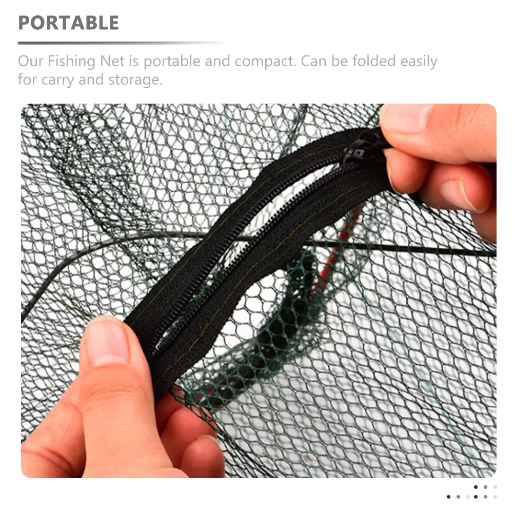 3pcs For Blue Crabs Net for Shrimp Net Shrimp Lobster Crab Crawfish Traps Portable Durable Mesh Cage Tool Grey
3pcs For Blue Crabs Net for Shrimp Net Shrimp Lobster Crab Crawfish Traps Portable Durable Mesh Cage Tool Grey