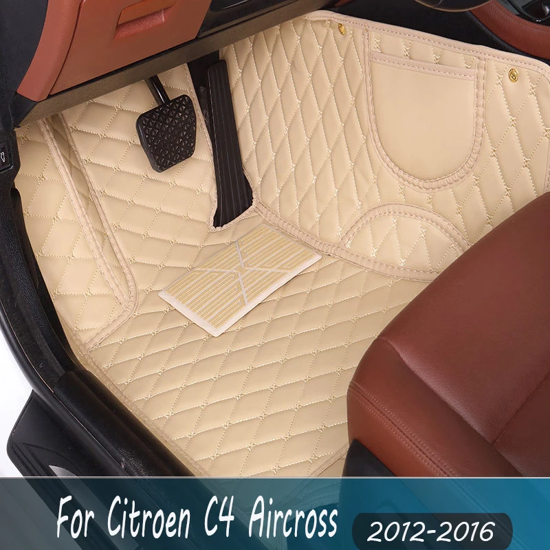 Автомобильный напольный коврик для Citroen C4 Aircross 2012 2013 2014 2015 2016, автомобильные коврики, кожаные Коврики для салона, аксессуары для цитрона
Автомобильный напольный коврик для Citroen C4 Aircross 2012 2013 2014 2015 2016, автомобильные коврики, кожаные Коврики для салона, аксессуары для цитрона