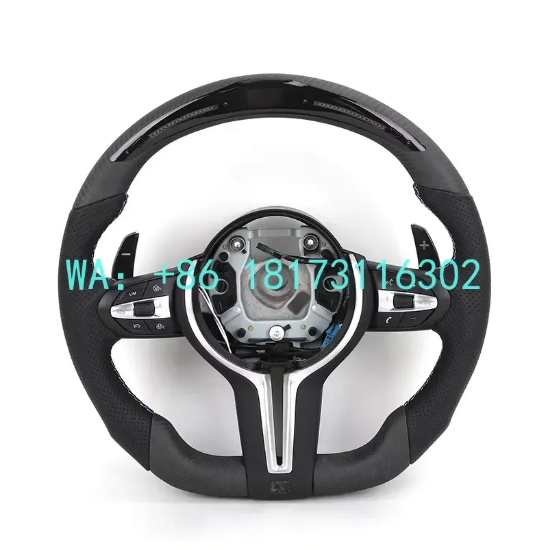China Plant 2026 Half Perforated Leather Dry Carbon Fiber LED M Sport Steering Wheel F10 F11 F30 F36 M3 F80 M4 F82 M2 F8
China Plant 2026 Half Perforated Leather Dry Carbon Fiber LED M Sport Steering Wheel F10 F11 F30 F36 M3 F80 M4 F82 M2 F8
