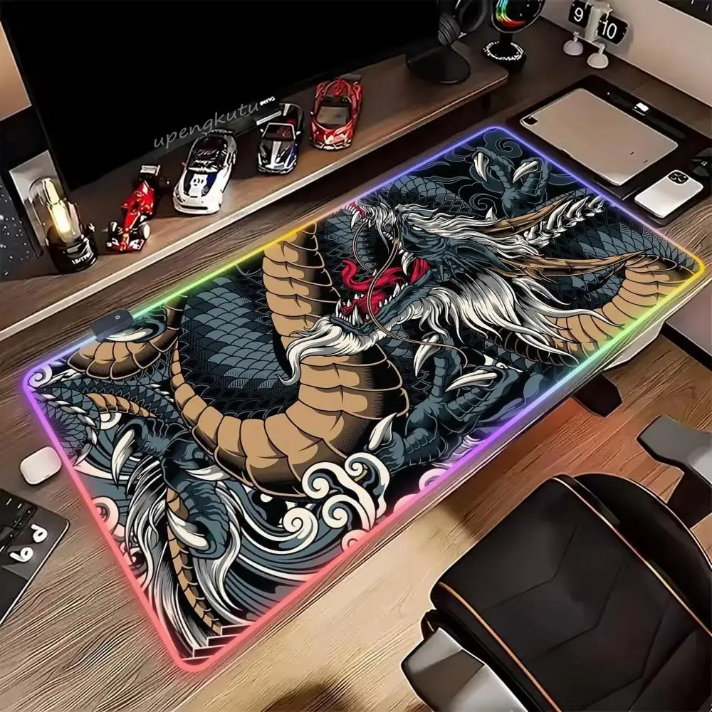 Китайский коврик для мыши с драконом RGB XXL игровой коврик для стола с драконом, аксессуары для геймеров, большие легкие коврики для мыши, ковер для ПК, компьютера с подсветкой
Китайский коврик для мыши с драконом RGB XXL игровой коврик для стола с драконом, аксессуары для геймеров, большие легкие коврики для мыши, ковер для ПК, компьютера с подсветкой