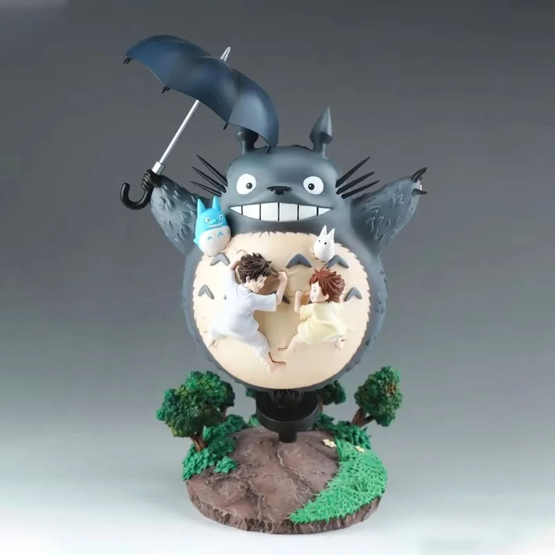 Bandai 19 см Хаяо Миядзаки Animel периферийные украшения для рабочего стола двумерная модель статуи милый Тоторо исцеление GK фигурка подарок
Bandai 19 см Хаяо Миядзаки Animel периферийные украшения для рабочего стола двумерная модель статуи милый Тоторо исцеление GK фигурка подарок