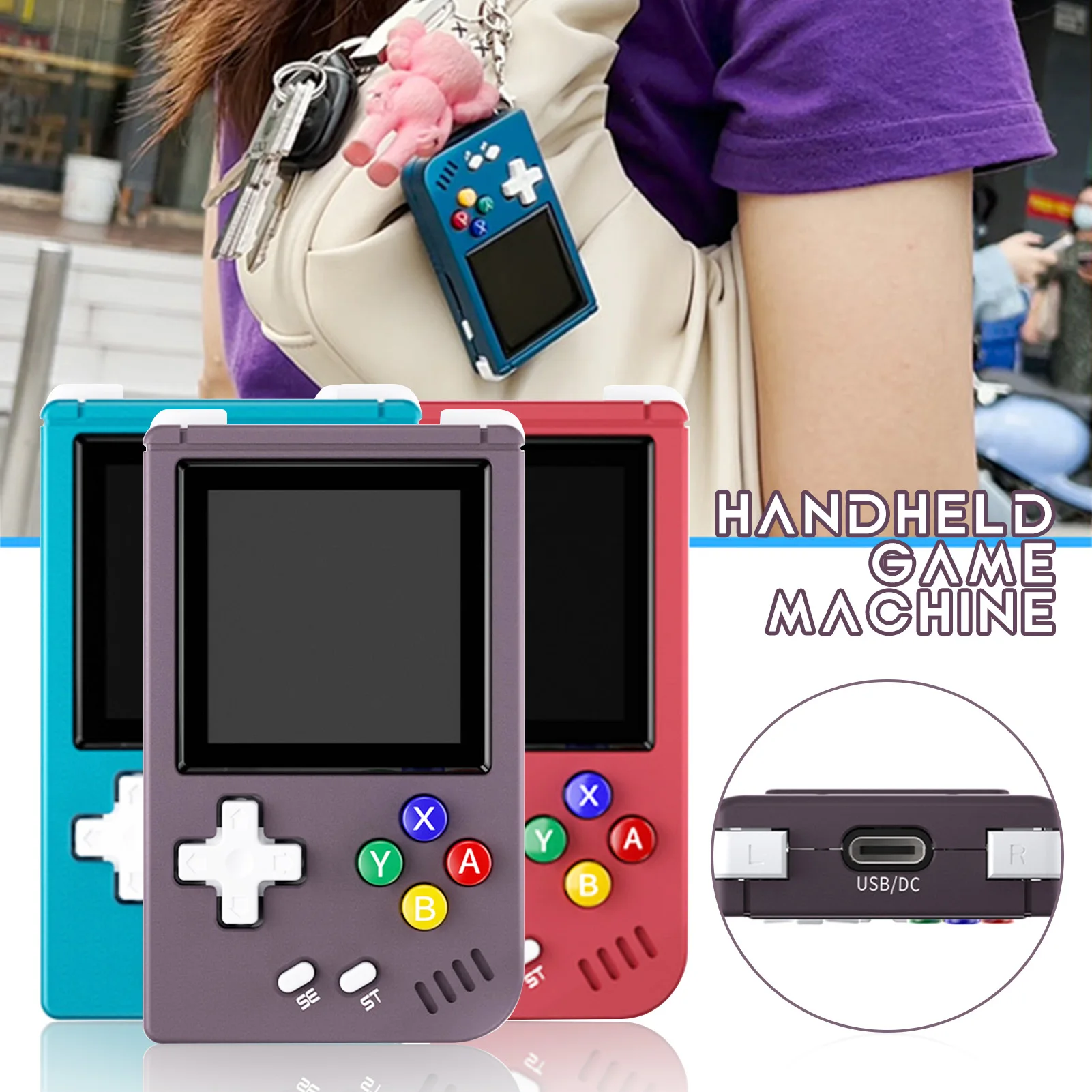 1.54 Inches Screen Game Console Rechargeable Compact Game Console Gift For Adults Kids
1.54 Inches Screen Game Console Rechargeable Compact Game Console Gift For Adults Kids
