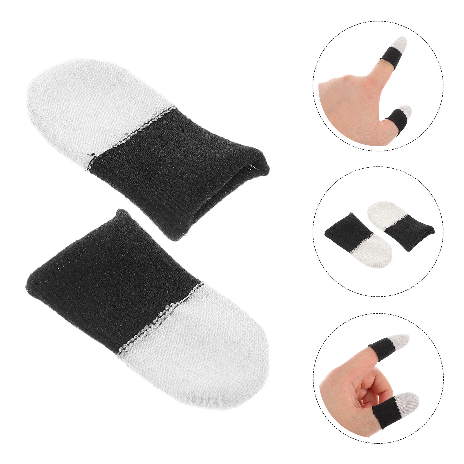 20Pcs Gaming Thumb Sleeves Breathable Sweat-Resistant Dual Tone Finger Covers Enhanced Grip for Mobile Touchscreen Devices
20Pcs Gaming Thumb Sleeves Breathable Sweat-Resistant Dual Tone Finger Covers Enhanced Grip for Mobile Touchscreen Devices