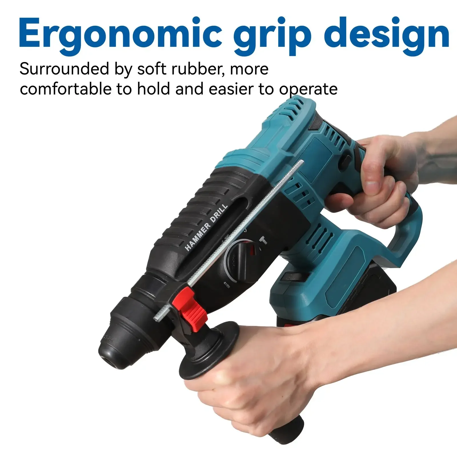 【Professional Grade】TX 27mm Brushless Electric Rotary Hammer Cordless Multifunctional Impact Hammer Drill Power Tools For Makita
【Professional Grade】TX 27mm Brushless Electric Rotary Hammer Cordless Multifunctional Impact Hammer Drill Power Tools For Makita