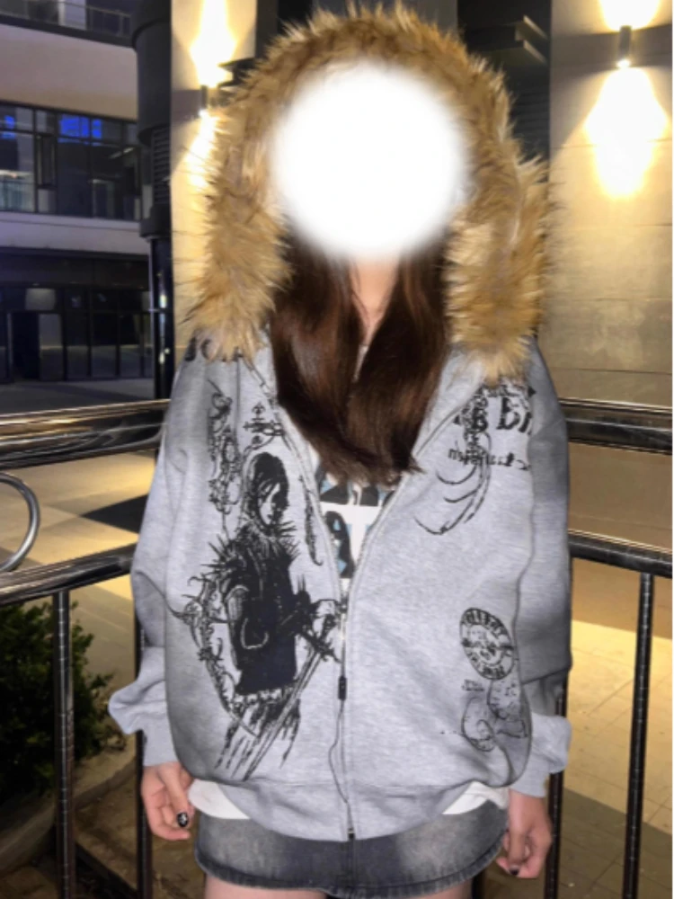 Y2k Ретро пикантная девушка Анимация Графический принт Винтаж Harajuku Гранж Уличная одежда Хай-стрит эмо Дизайн модные толстовки с меховым воротником
Y2k Ретро пикантная девушка Анимация Графический принт Винтаж Harajuku Гранж Уличная одежда Хай-стрит эмо Дизайн модные толстовки с меховым воротником