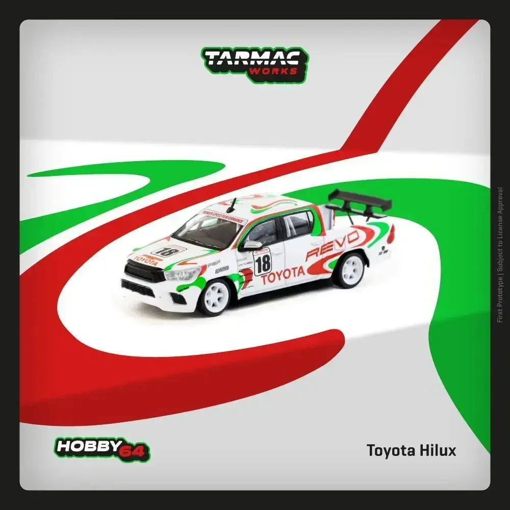 TW 1:64 Toyota Hilux White Collection Miniature Toy Diecast Car Model Tarmac Works
TW 1:64 Toyota Hilux White Collection Miniature Toy Diecast Car Model Tarmac Works