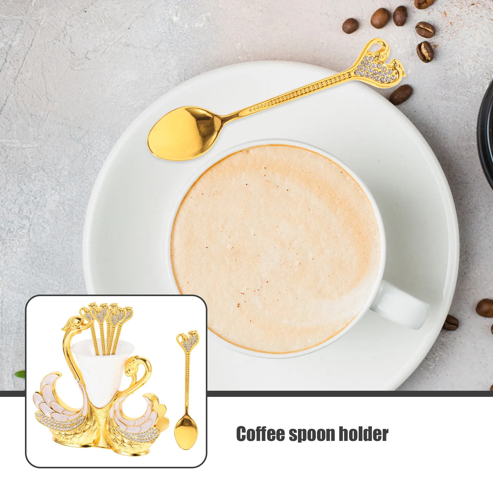 1 set Utensil Kit Household Fruit Spoons Dessert Cake Kitchen Spoons Metal Spoon Organizer Coffee Scoops Dinner Ware Set
1 set Utensil Kit Household Fruit Spoons Dessert Cake Kitchen Spoons Metal Spoon Organizer Coffee Scoops Dinner Ware Set