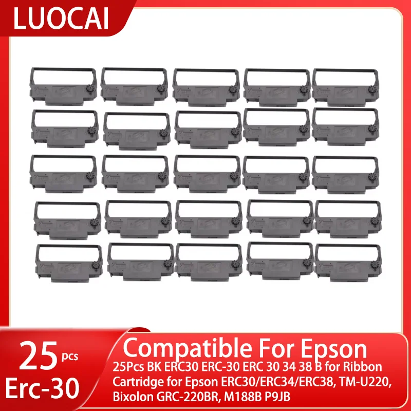 25 шт. BK ERC30 ERC-30 ERC 30 34 38 B для ленточного картриджа для Epson ERC30/ERC34/ERC38, TM-U220, Bixolon GRC-220BR, M188B P9JB
25 шт. BK ERC30 ERC-30 ERC 30 34 38 B для ленточного картриджа для Epson ERC30/ERC34/ERC38, TM-U220, Bixolon GRC-220BR, M188B P9JB