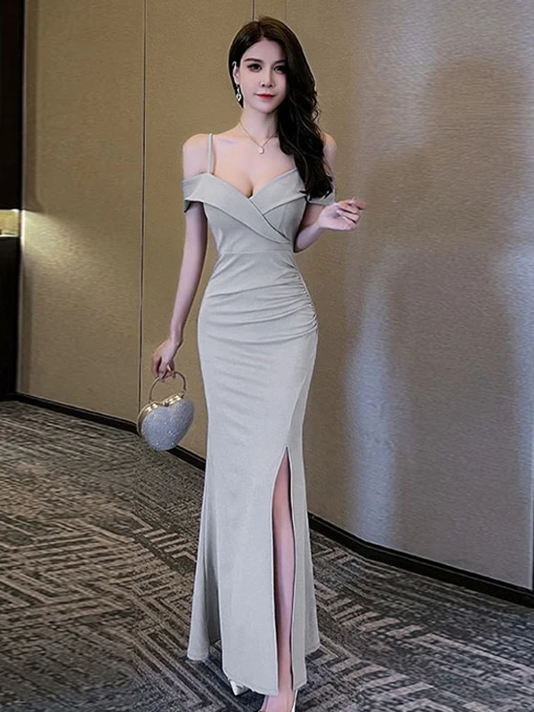 Sexy Strapl Evening Gown High-End Luxury Unique Design Fi Tail Long Dr Women Elegance Slit Wrap around Body Con Dr
Sexy Strapl Evening Gown High-End Luxury Unique Design Fi Tail Long Dr Women Elegance Slit Wrap around Body Con Dr