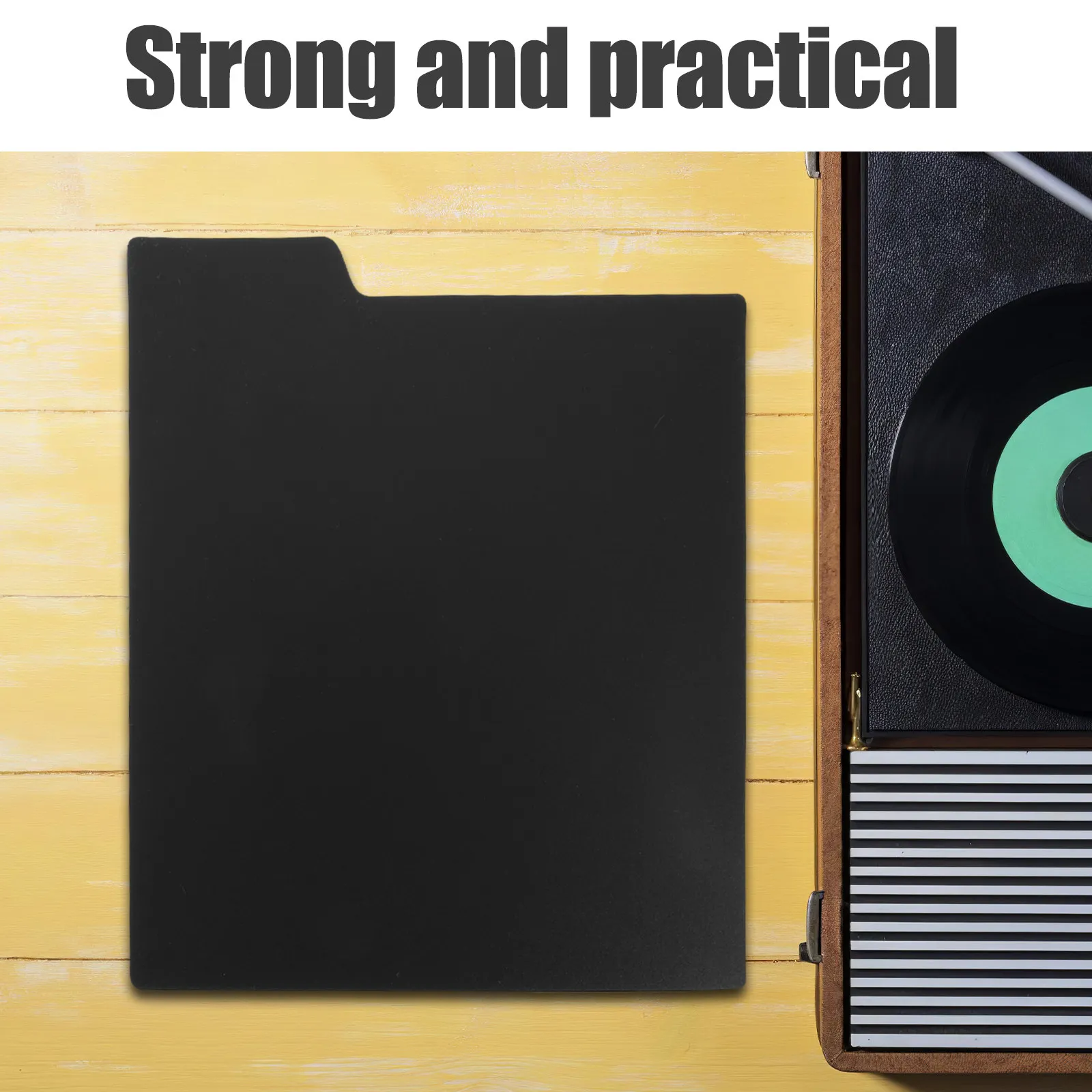 10Pcs Vinyl Record Dividers Black 6x5 Inch Plastic Shelf Divider Cards for Easy Album Sorting Labeling and Archival Storage
10Pcs Vinyl Record Dividers Black 6x5 Inch Plastic Shelf Divider Cards for Easy Album Sorting Labeling and Archival Storage