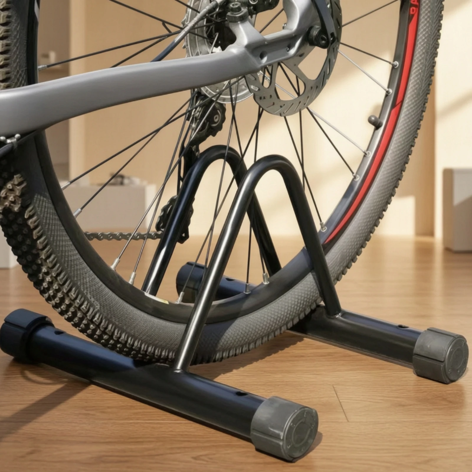 Freestanding Bike Stand Adjustable Two-Wheeler Parking Stand Two-Wheeler Floor Parking Rack Carbon Steel Bike Storage Rack
Freestanding Bike Stand Adjustable Two-Wheeler Parking Stand Two-Wheeler Floor Parking Rack Carbon Steel Bike Storage Rack