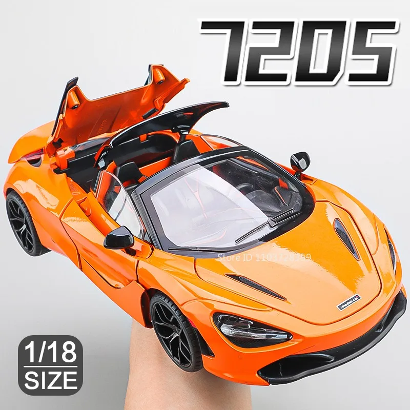 1:18 720S GTR SKYLING Model Supercar Toys Metal Diecast Sound Light Doors Opened Pull Back Ornament Sports Cars for Kids Gifts
1:18 720S GTR SKYLING Model Supercar Toys Metal Diecast Sound Light Doors Opened Pull Back Ornament Sports Cars for Kids Gifts