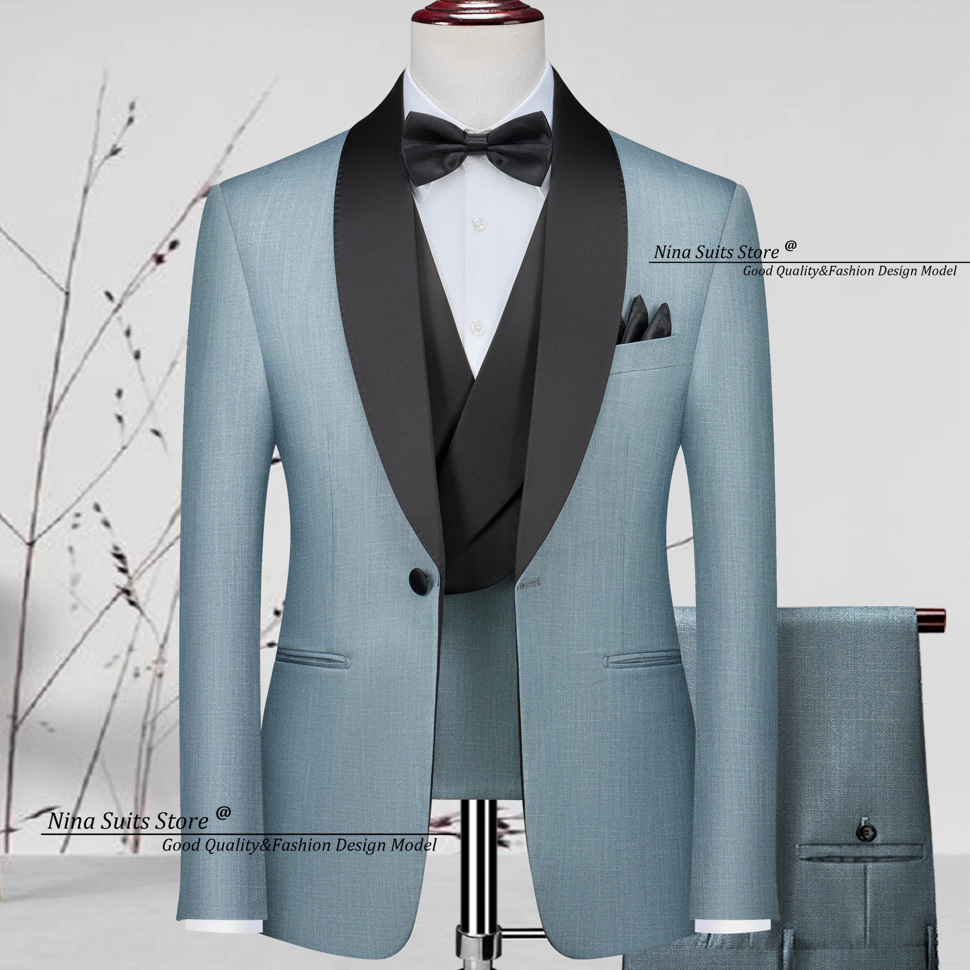 Nina Store разноцветный мужской костюм, Новое поступление 2025 года, однобортный пиджак на заказ, летний свадебный смокинг жениха, комплект из 3 предметов
Nina Store разноцветный мужской костюм, Новое поступление 2025 года, однобортный пиджак на заказ, летний свадебный смокинг жениха, комплект из 3 предметов