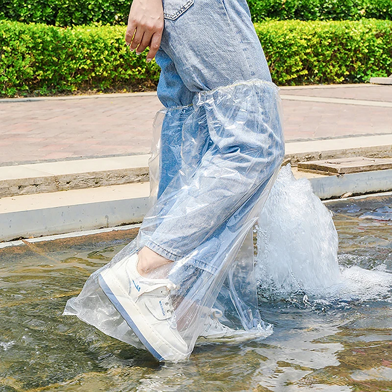 10Pcs Waterproof Thick Plastic Shoes Cover Disposable Shoe Dust Covers Outdoor Rain Shoe Covers High-Top Boot Cover
10Pcs Waterproof Thick Plastic Shoes Cover Disposable Shoe Dust Covers Outdoor Rain Shoe Covers High-Top Boot Cover