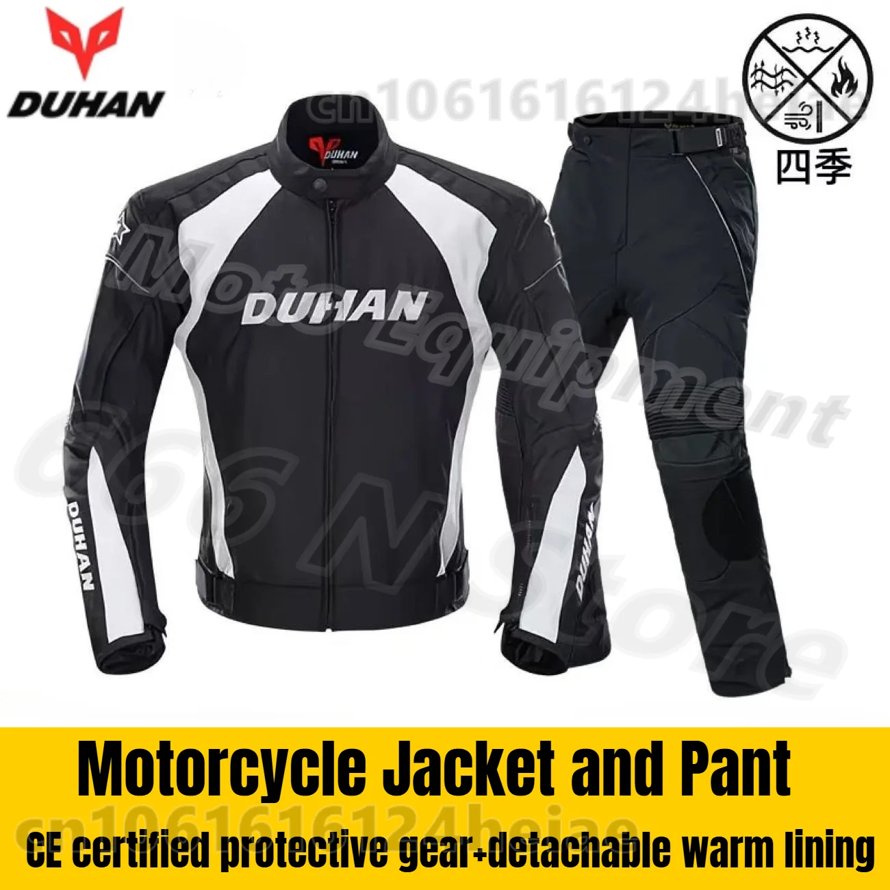 DUHAN Motorcycle Jacket Waterproof Motocross Racing Clothing CE Protective Gear Four Season Motorcycle Jacket and Pant Men M-3XL
DUHAN Motorcycle Jacket Waterproof Motocross Racing Clothing CE Protective Gear Four Season Motorcycle Jacket and Pant Men M-3XL