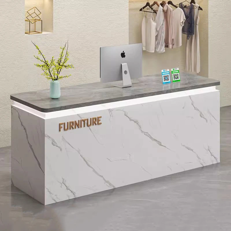 Decor Reception Desks Design Display Luxury Reception Desk Accessories Modern Bancone Bar Professionale Commercial Furniture
Decor Reception Desks Design Display Luxury Reception Desk Accessories Modern Bancone Bar Professionale Commercial Furniture