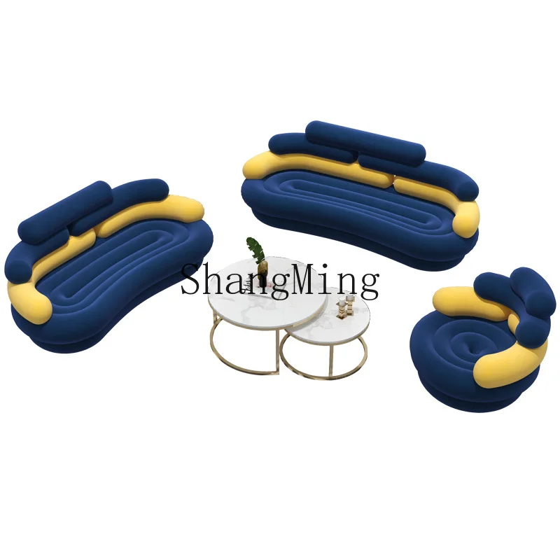 HJ simple modern coffee table combination set clothing store reception area leisure reception creative office small sofa
HJ simple modern coffee table combination set clothing store reception area leisure reception creative office small sofa
