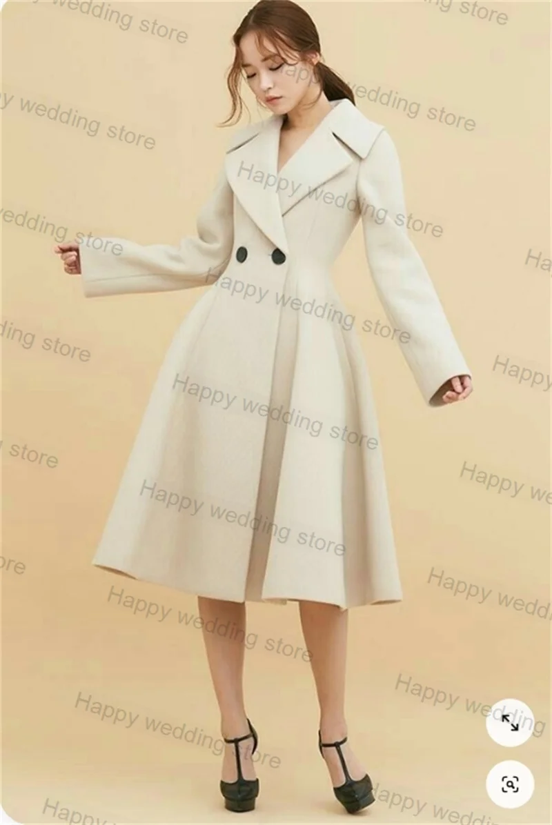 Beige Cashmere Women Suit Skirt 1 Piece Long Overcoat Woolen Blazer Formal Office Lady Winter Coat Jacket Prom Dress Customized
Beige Cashmere Women Suit Skirt 1 Piece Long Overcoat Woolen Blazer Formal Office Lady Winter Coat Jacket Prom Dress Customized