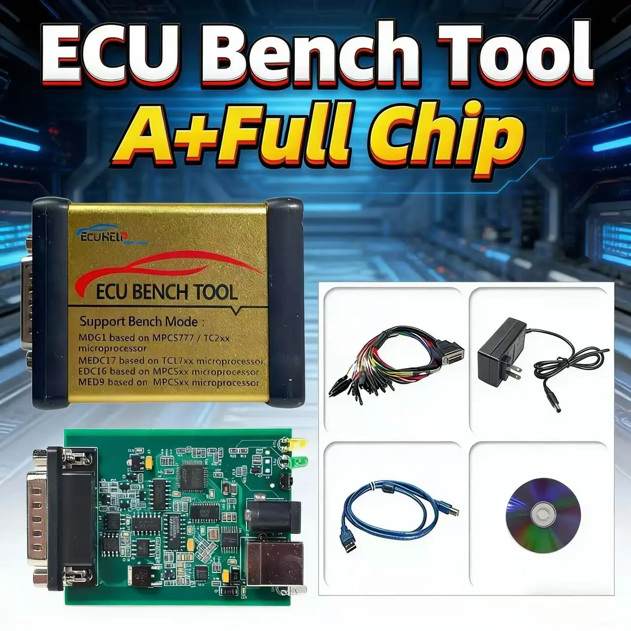 New Bench 3.1.3.5 ECUHELP/ECU Bench 1.0.7.9 ECU Bench Tool OBD Full Version Support For Bosch MDG1/EDC16 and MG1 MD1 Protocol
New Bench 3.1.3.5 ECUHELP/ECU Bench 1.0.7.9 ECU Bench Tool OBD Full Version Support For Bosch MDG1/EDC16 and MG1 MD1 Protocol