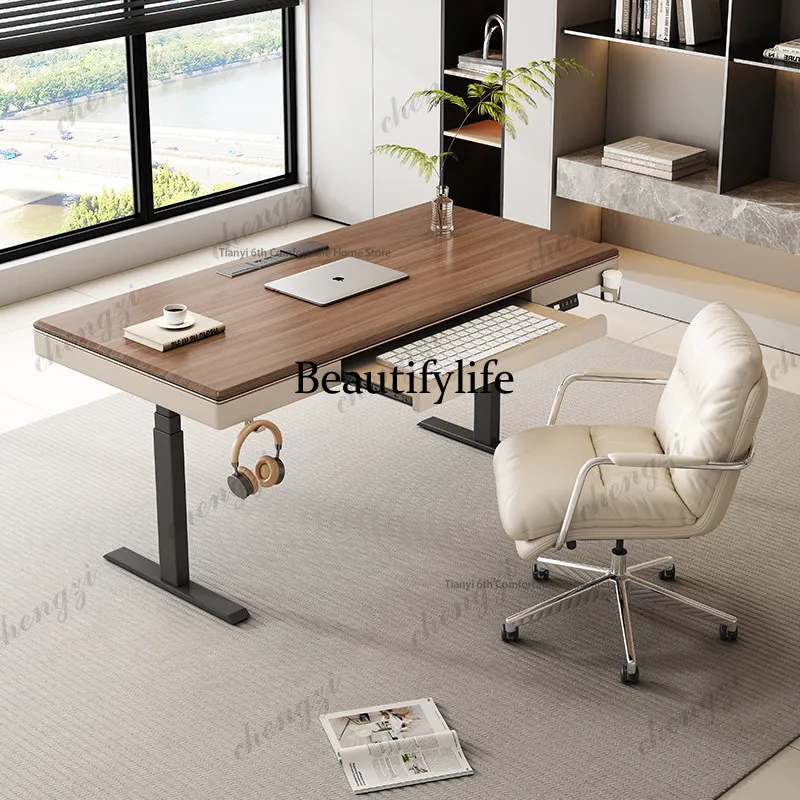 Italian Minimalist Smart Electric Height Adjustable Desk Nordic Creative Study Computer Desk Wooden Gaming Office Furniture
Italian Minimalist Smart Electric Height Adjustable Desk Nordic Creative Study Computer Desk Wooden Gaming Office Furniture